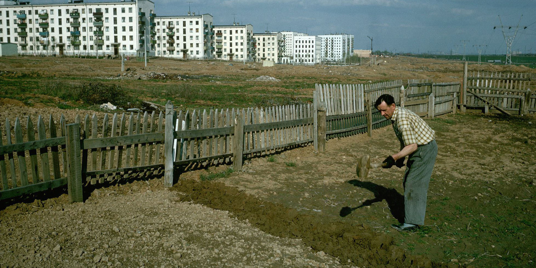 Какой была Москва в 1964 году? 15 снимков в первый год Брежнева