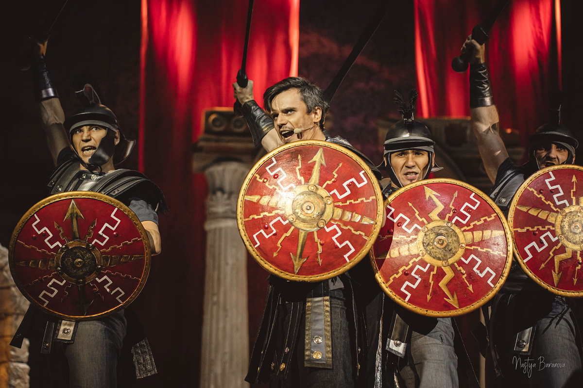 Мюзикл «Гладиатор». Фото с официального сайта тетра