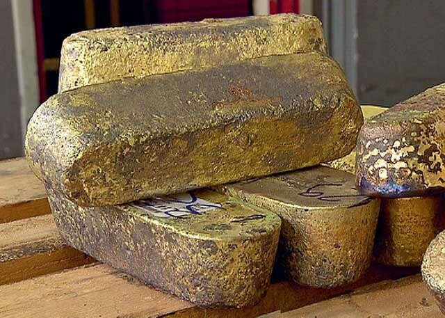 Пробность самородного Золота в разных регионах России