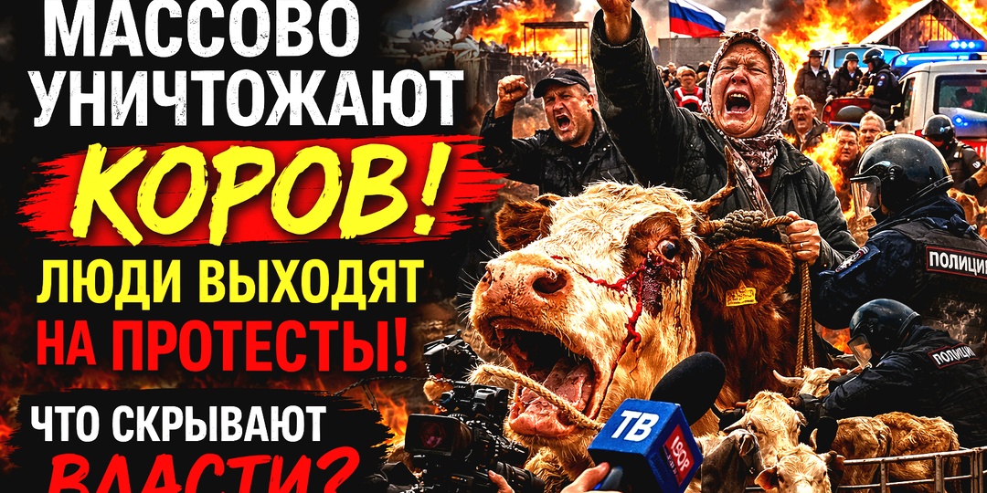 «Сначала коровы. Потом деревни?» Почему по всей России массово уничтожают скот — и что происходит на самом деле?