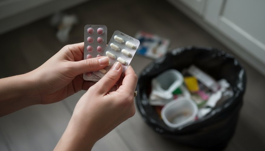 Я не могла понять, почему забеременела на таблетках. А потом нашла в мусорке пустой блистер витаминов — точно такой же формы.