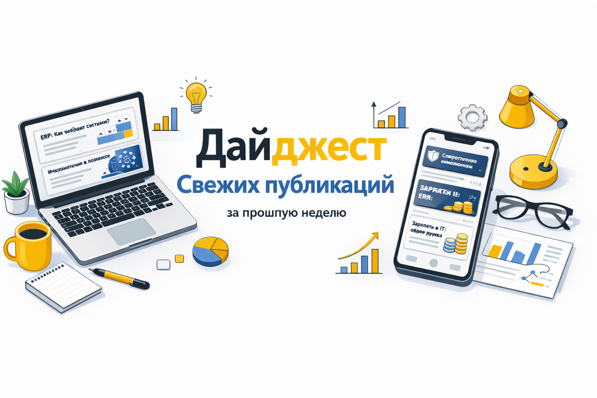 Дайджест свежих публикаций канала «Лаборатория цифровых решений»