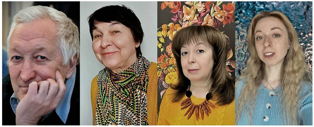 Александр, Галина, Ирина Ивановы и Екатерина Столярова.