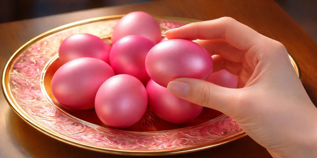 Свекла — прошлый век: окунаем пасхальные яйца в чайный компот — скорлупки сразу становятся розовыми