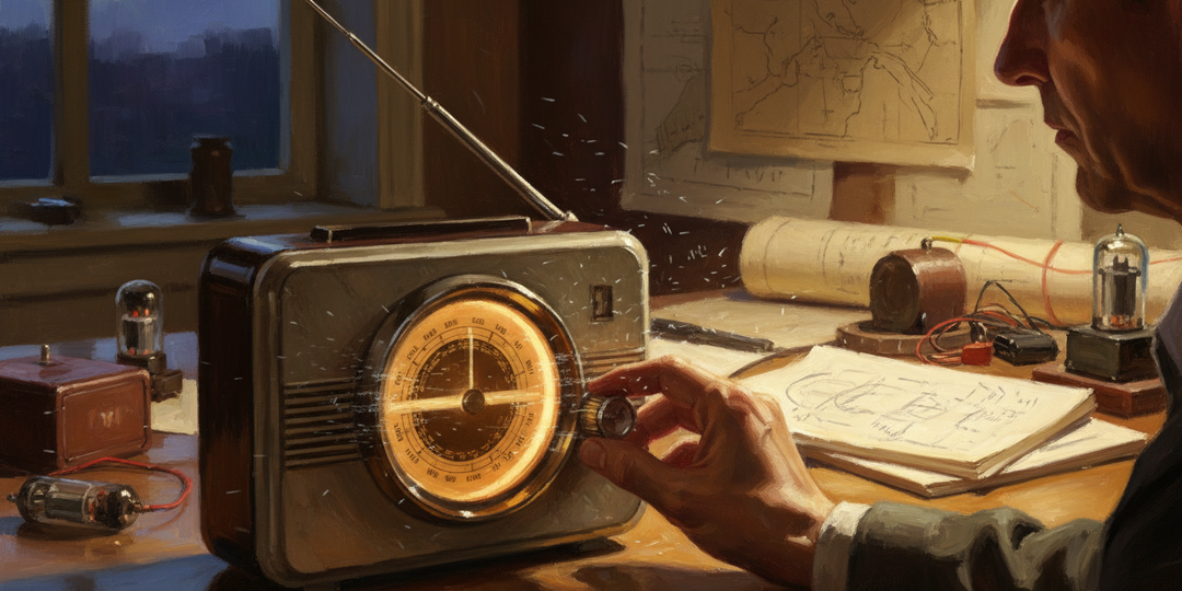 Как сигнал из 1906 года огибает горы и доходит до края страны