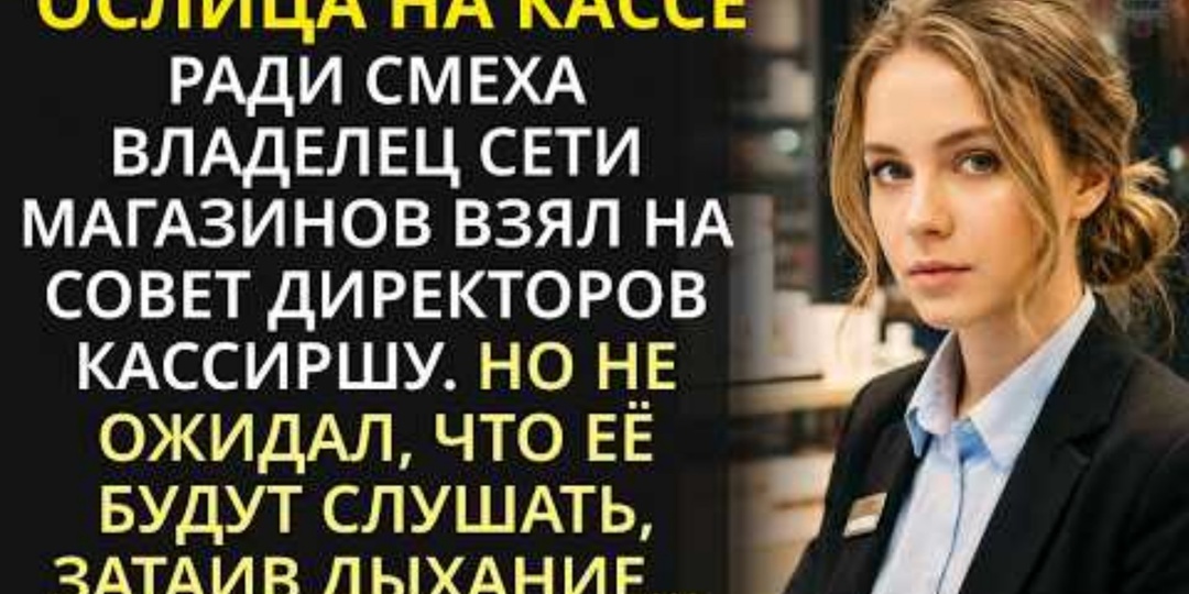 «Ты на кого тявкаешь?». Наглый богач вышвырнул кассиршу на мороз, но как вышло, что наутро она пришла лишать его должности директора?
