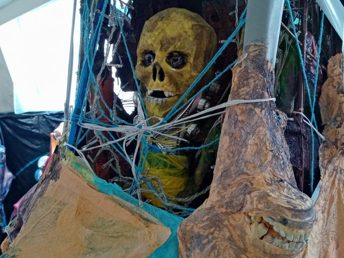 Фрагмент работы Валентины Ляхович. Фото: "Новости Витебска"