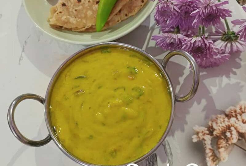 Питла — традиционное блюдо штата Махараштра