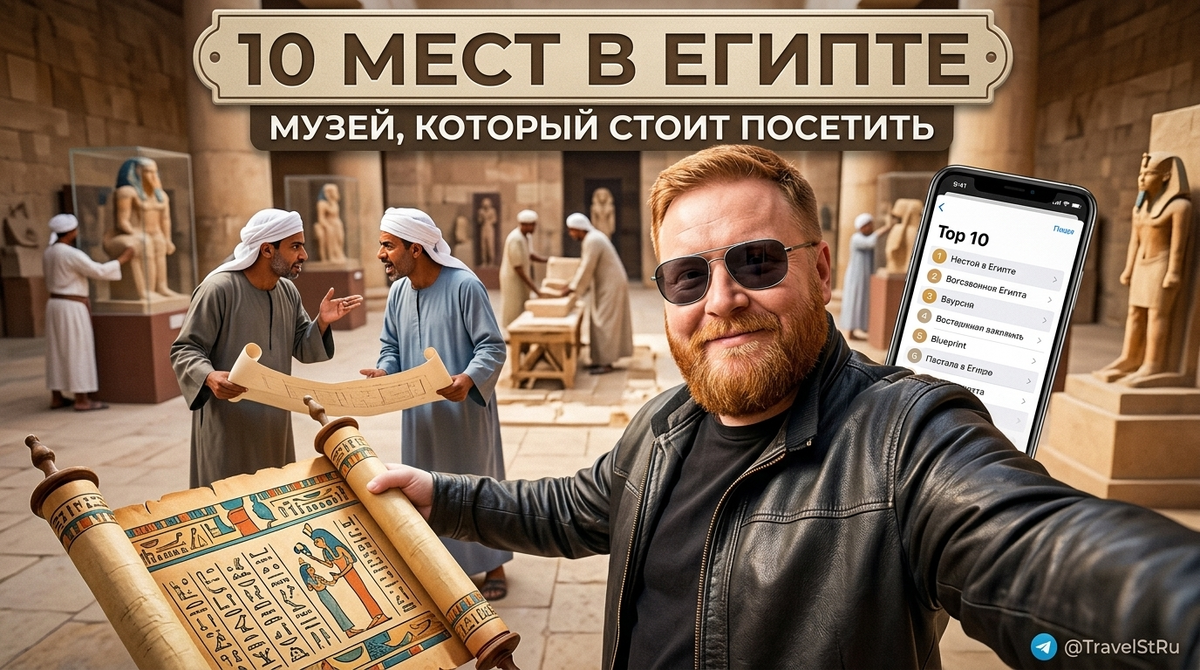 Музей в Египте: 10 мест о культуре и истории, которые стоит посетить