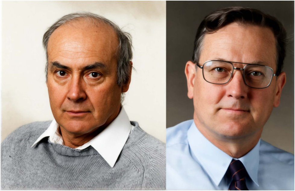 Эммет Лейт   (12.03.1927 – 23.12.2005)                                   Юрис Упатниекс    (07.05.1936)