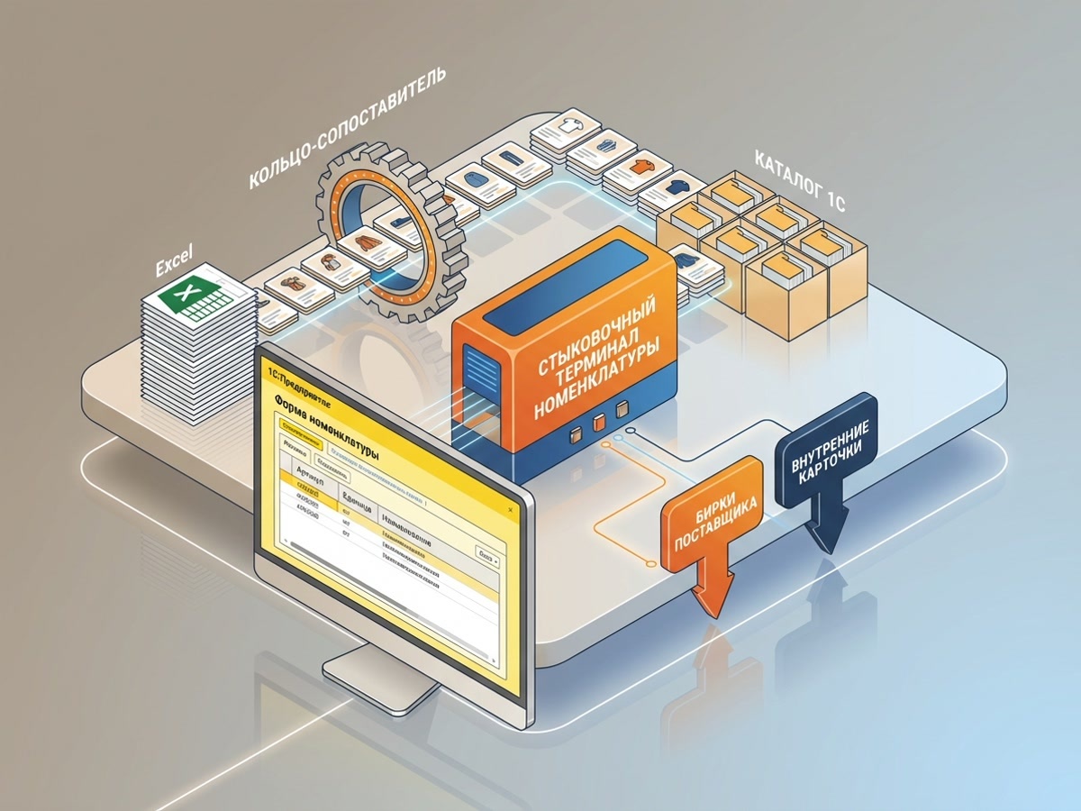Загрузка номенклатуры 1С