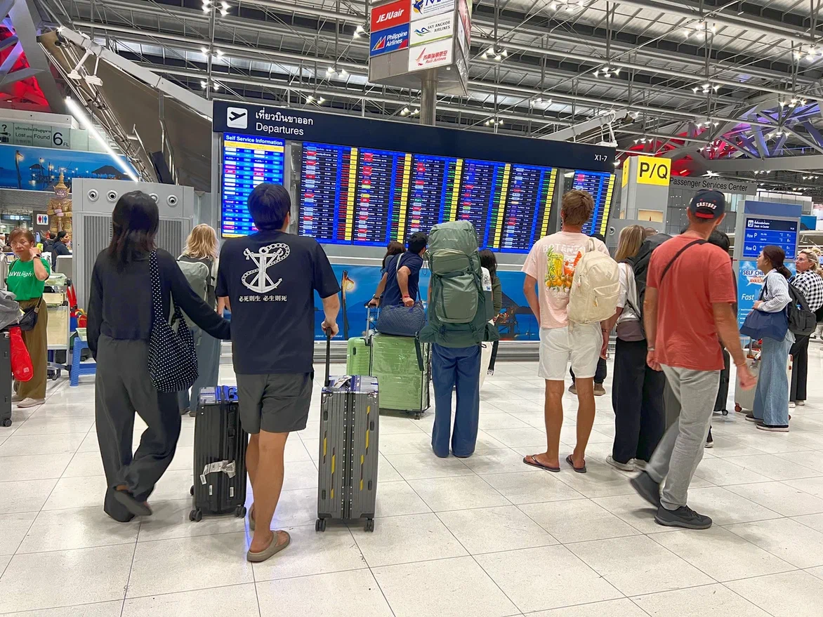 Аэропорт Бангкока. Фото автора