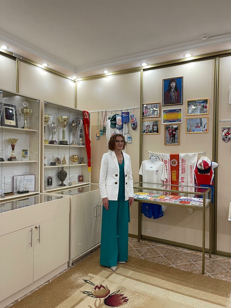 
В краеведческом музее в районном центре Актаныш есть зал о достижениях знаменитой спортсменки
Фото из личного архива В.Султановой-Ждановой