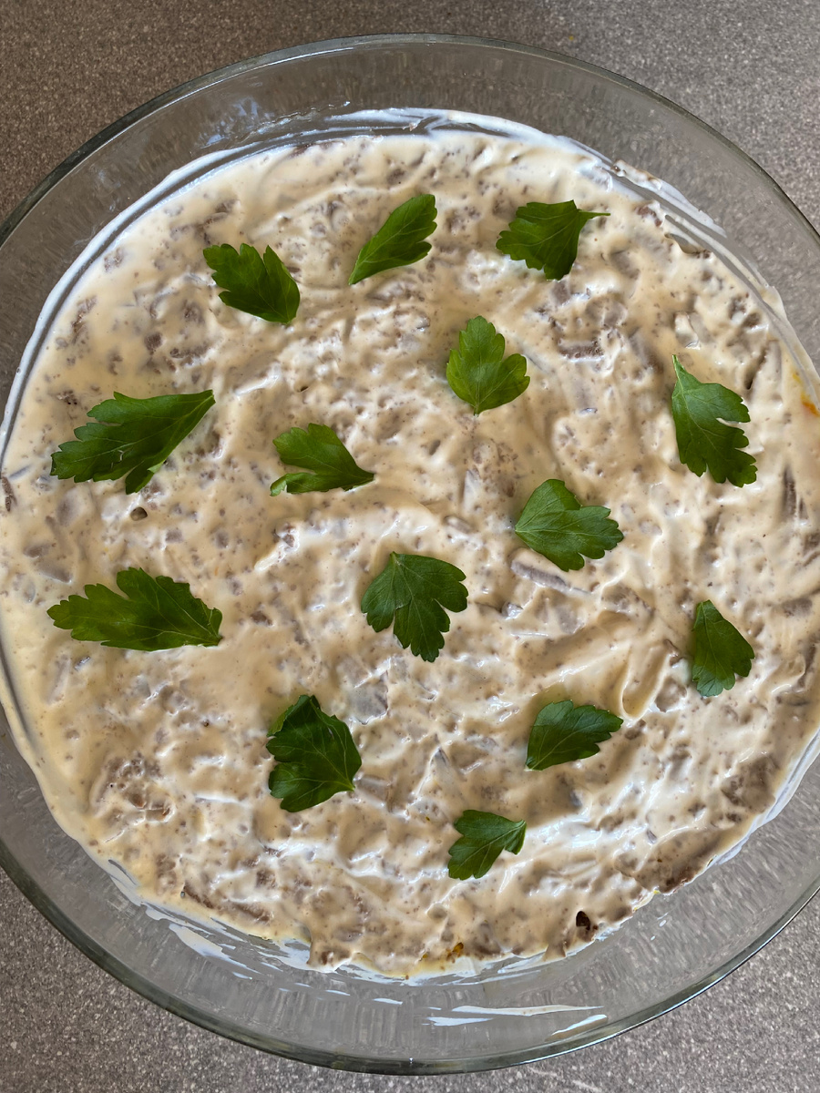 Салат из «собачьей» печенки