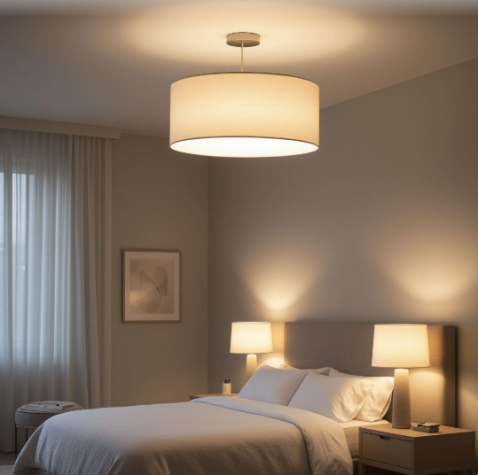 Освещение в спальне