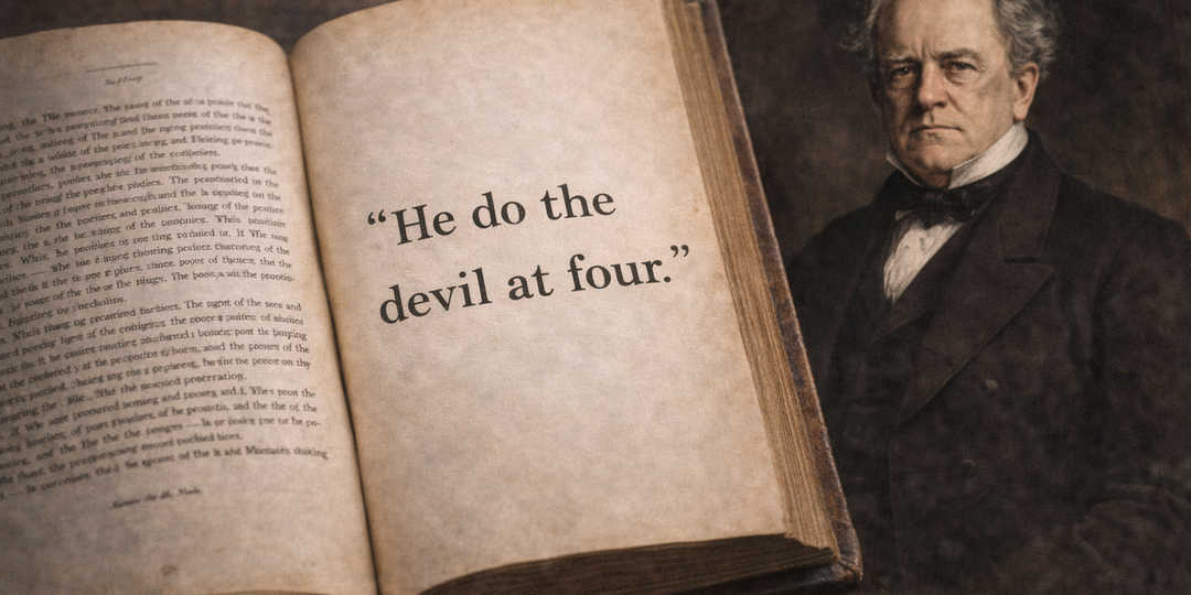 Учебник, по которому учили английскому: «He do the devil at four»