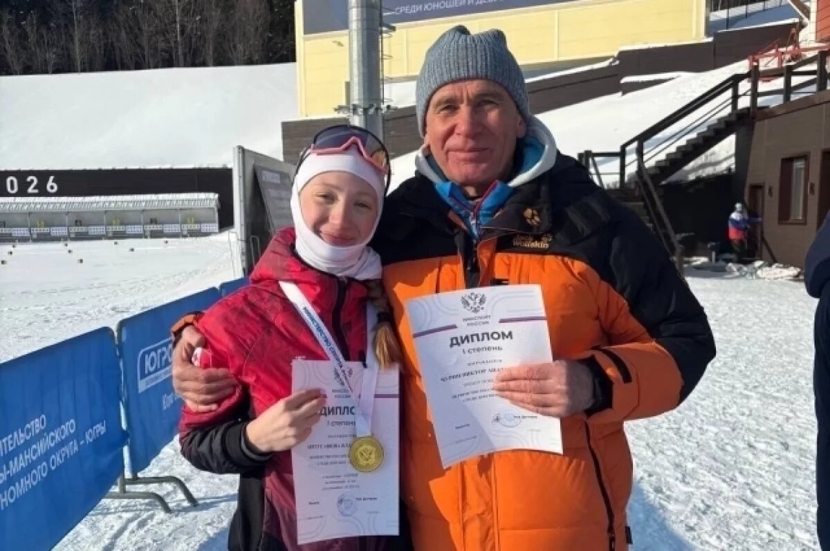    Биатлонистка из Удмуртии Антуганова взяла золото на первенстве России