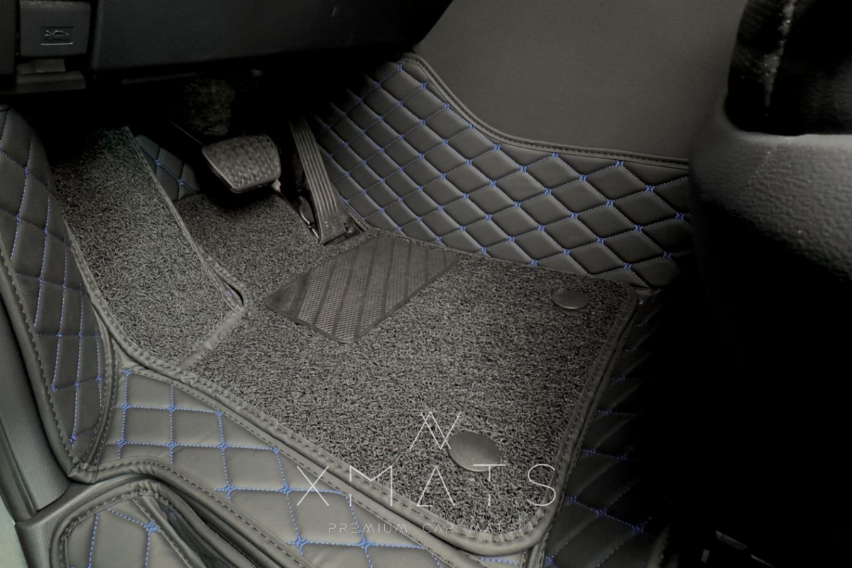 3D коврики из экокожи в салон Toyota Alphard