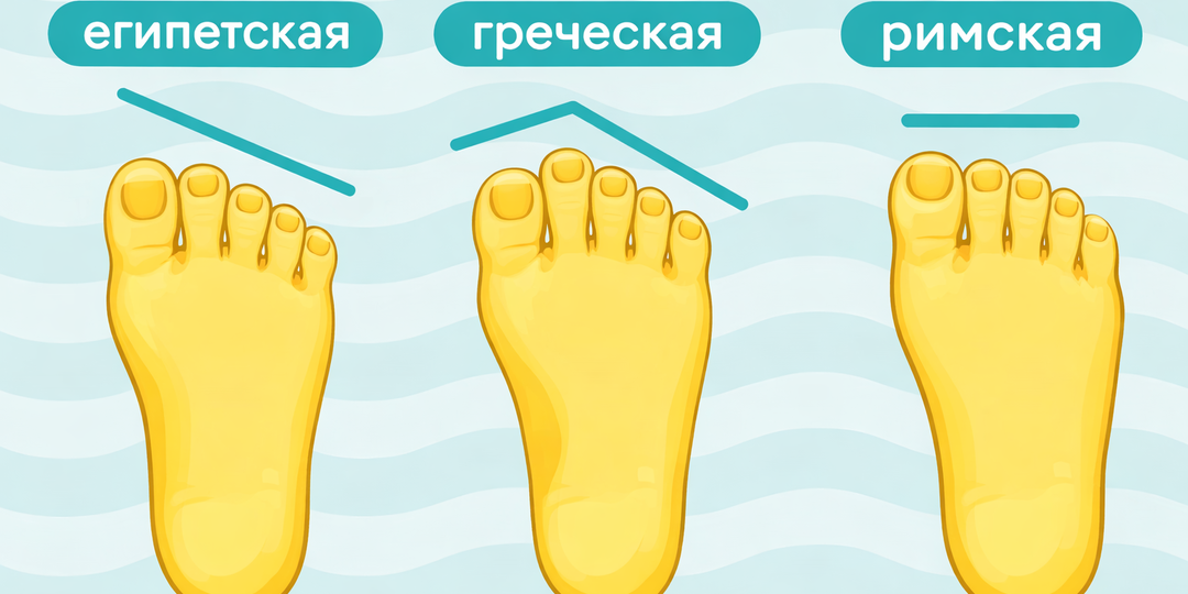 Типы стопы и склонность к плоскостопию