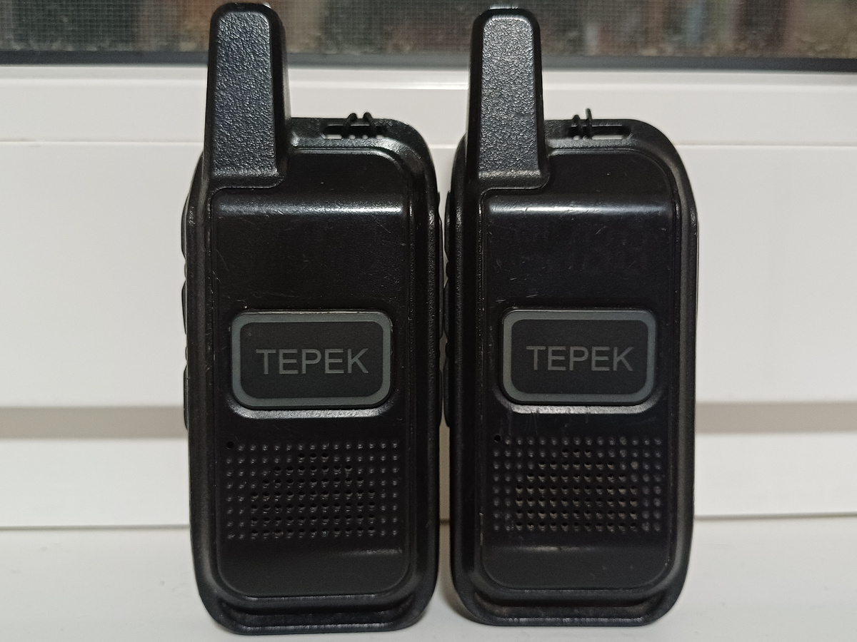 Рации "ТЕРЕК спорт"; фото: архив автора