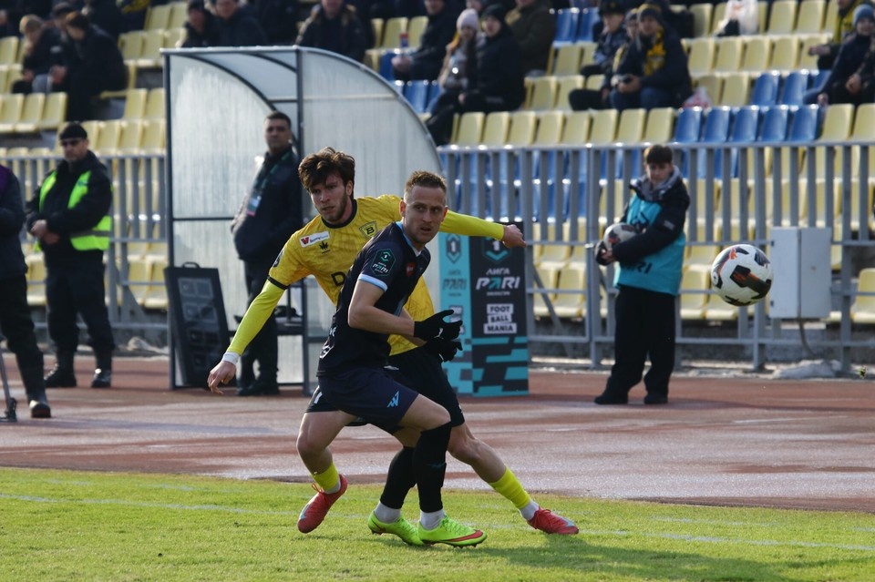    Ульяновская футбольная «Волга» сыграла в ничью с «Челябинском» | ФОТО: сайт ФК Волга