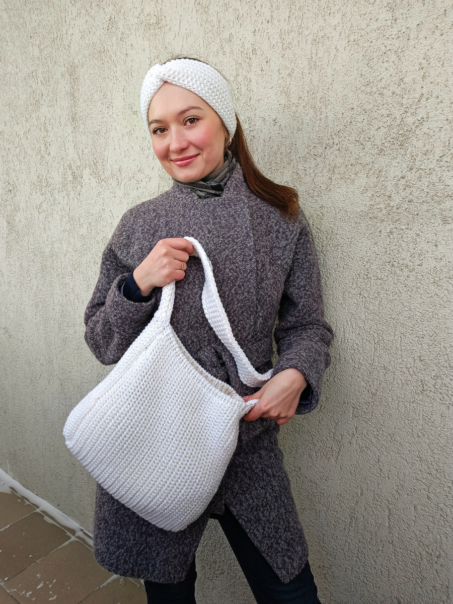 Узор жемчужная резинка (полупатентная)