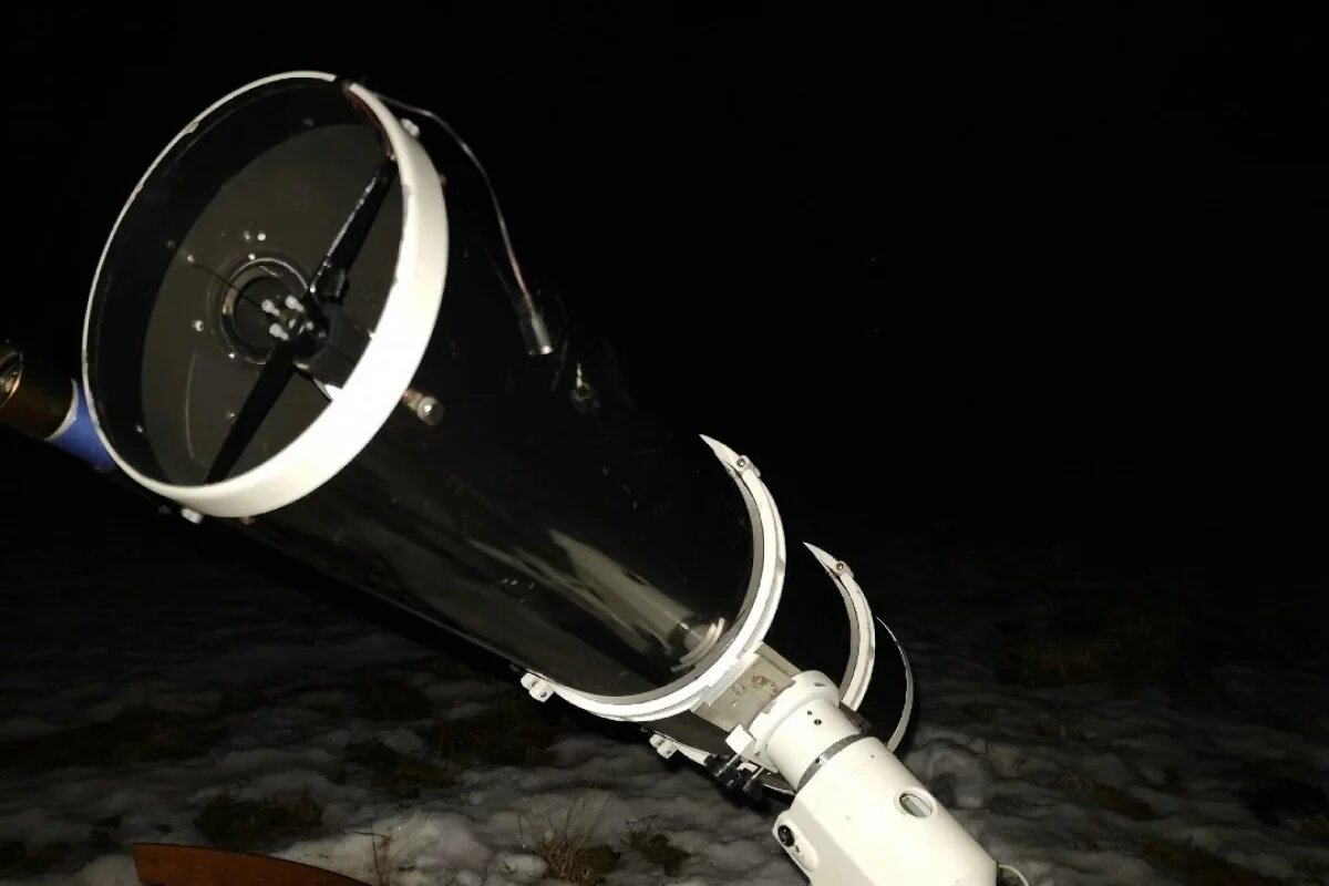    Псковские астрономы-любители устроили прогулку по звездному небу