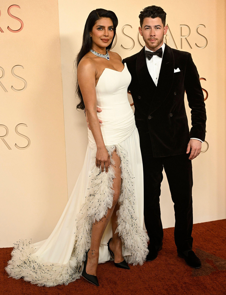    Приянка Чопра с мужем Ником ДжонасомLegion-Media