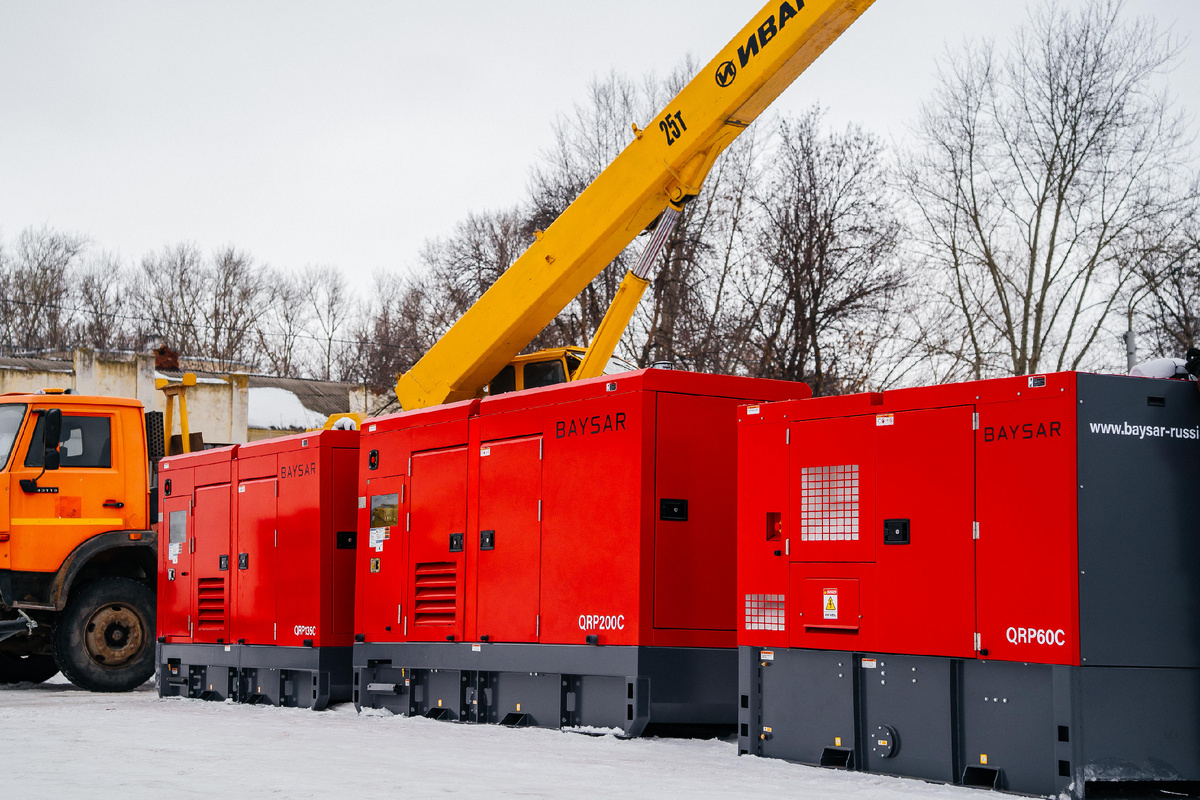 В наличии генераторы от 12 до 160 кВт