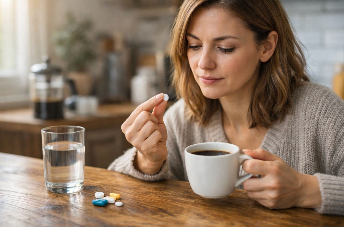 Можно ли запивать лекарства кофе