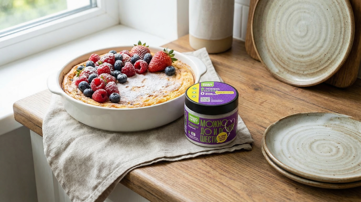 Белковая запеканка без сахара