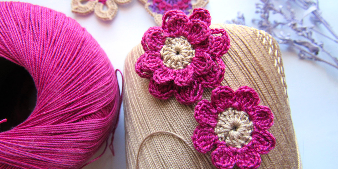Цветы крючком. Мастер - Класс для начинающих