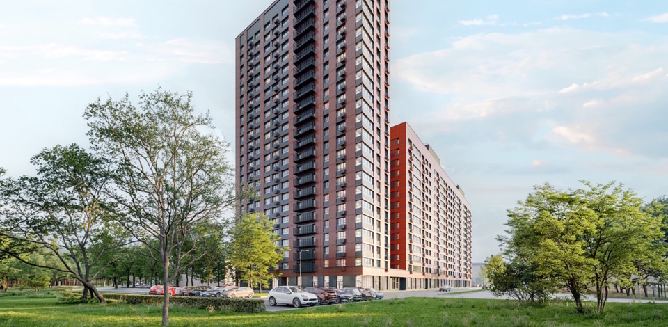     В районе Очаково-Матвеевское началось строительство дома по программе реновации