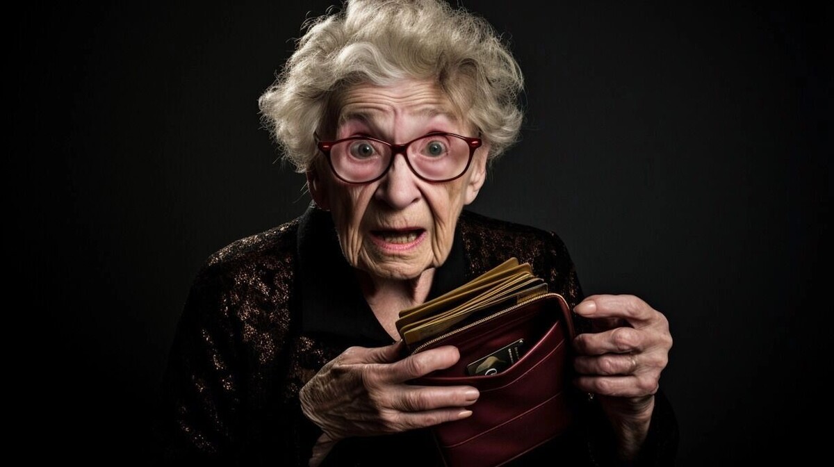    Пенсионеры при девальвации пострадают одними из первых   Изображение Midjourney