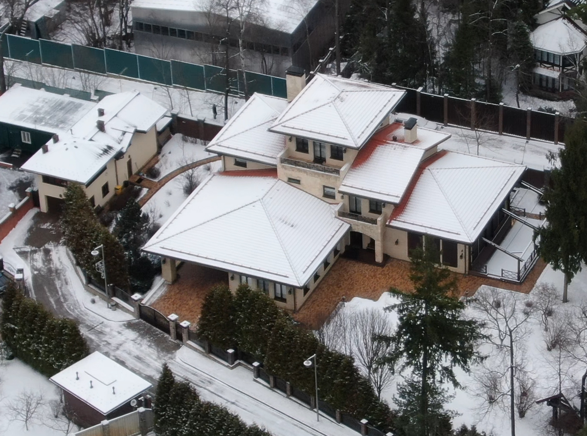Арестованный коттедж в Московской области