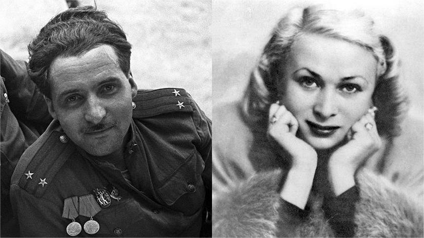 Валентина Серова и Константин Симонов / фото из открытых источников