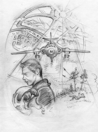 Рисунок художницы Натальи Конюховой-Крымской и автора стихов