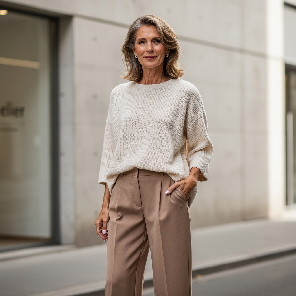 Прямой свободный силуэт 2026 — основа образа, который выглядит дорого без усилий