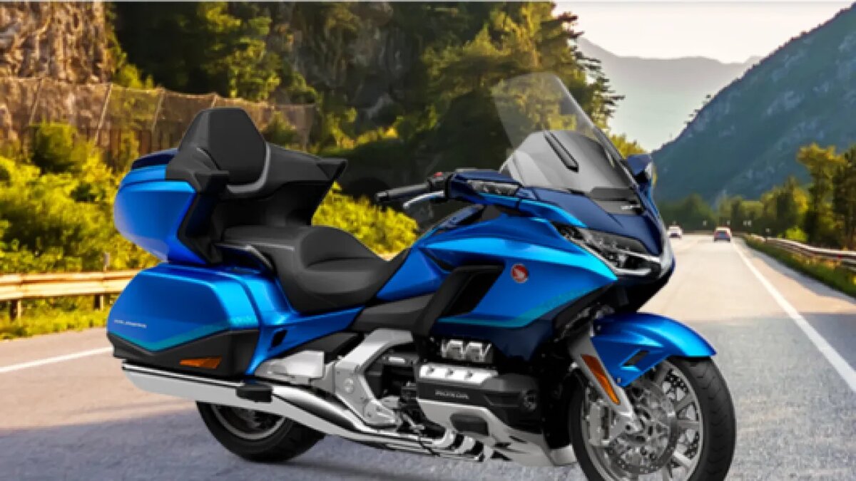 Мотоцикл Hоnda Gold Wing. Скрин с сайта moto.honda.ru