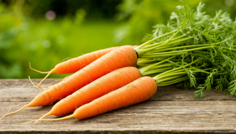 Сладкая морковь.