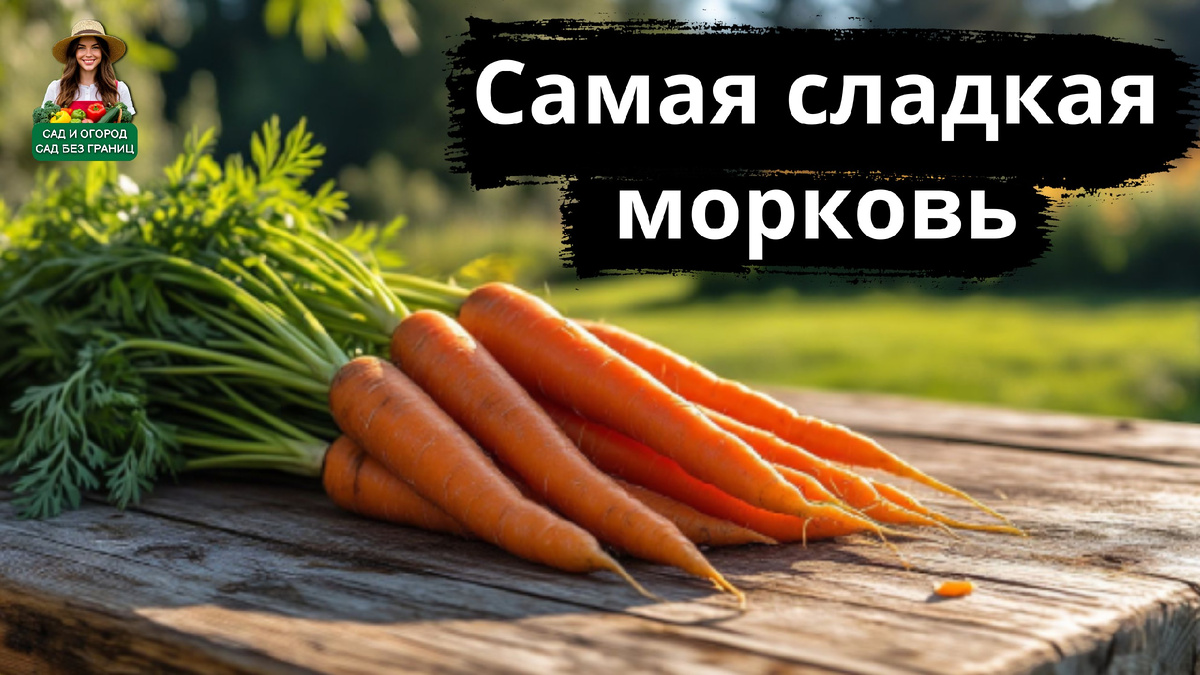 самая сладкая морковь