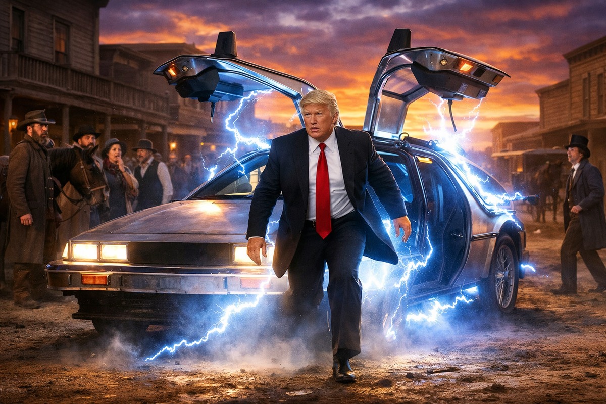 Странные совпадения в старых рисунках и книгах XIX века неожиданно связали с фамилией Трамп и породили обсуждения о возможных путешествиях во времени