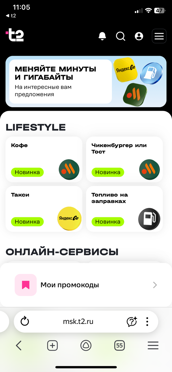 Скриншот автора