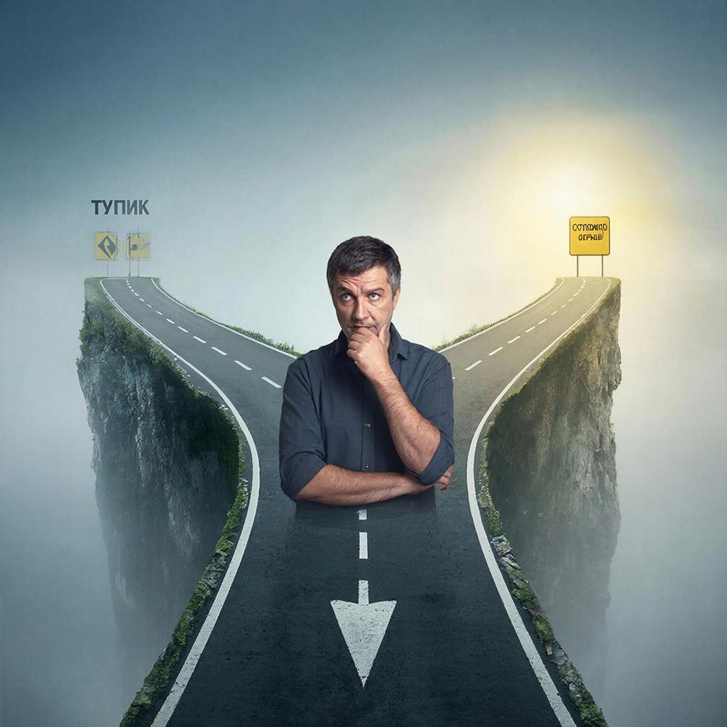 Сгенерированная картинка на тему: "Выбор".