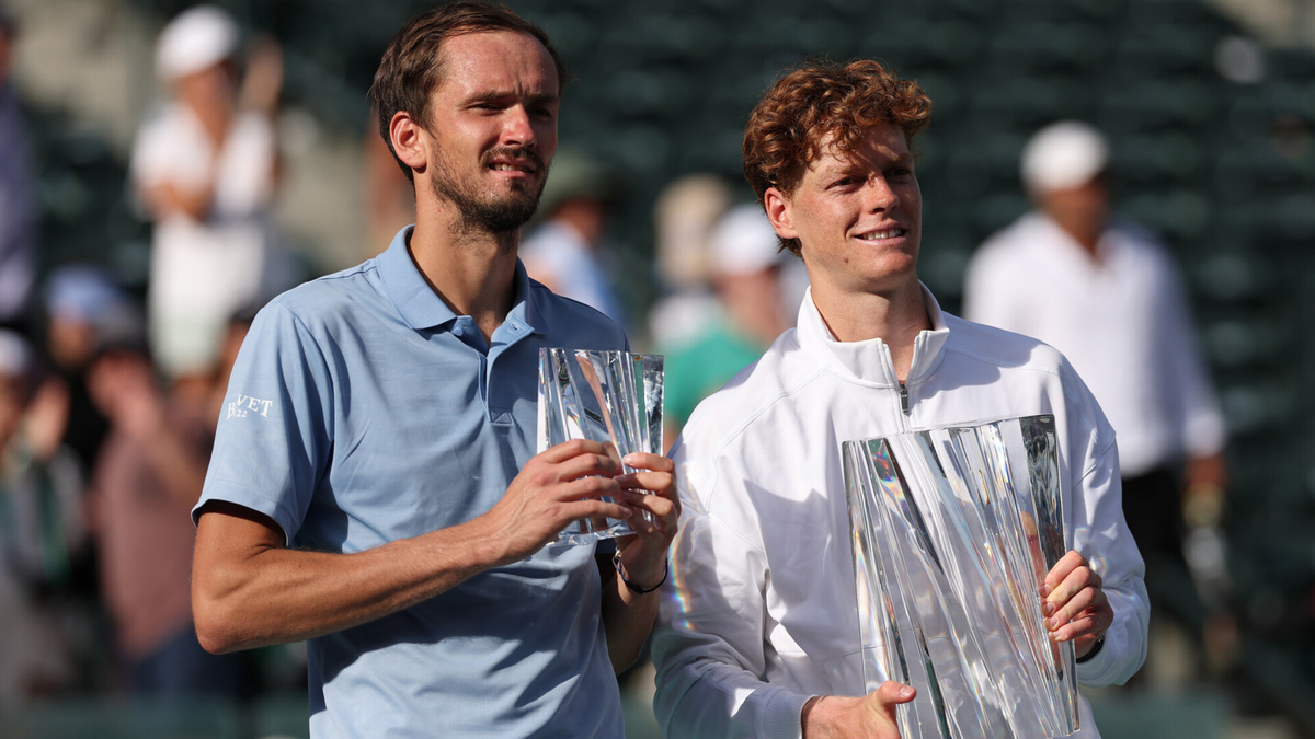     Даниил Медведев и Янник Синнер / Фото: ATP
