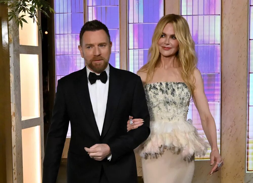    Николь Кидман и Юэн Макгрегор воссоединились на "Оскаре" в честь годовщины "Мулен Руж!"