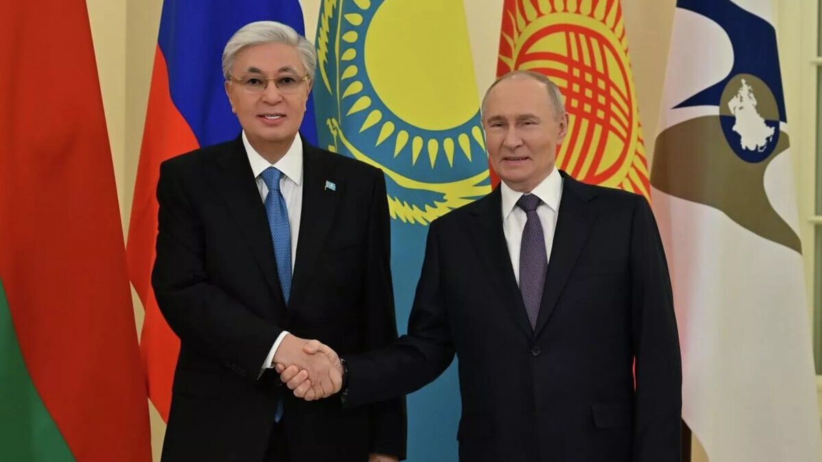 Касым-Жомарт Токаев и Владимир Путин © Photo : Акорда