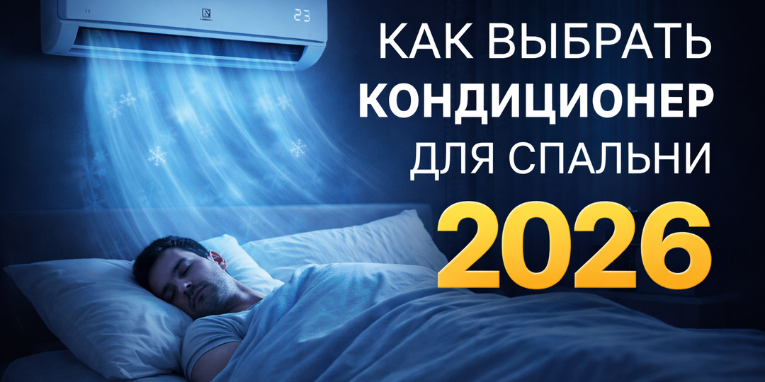 Как выбрать кондиционер для спальни в 2026 году