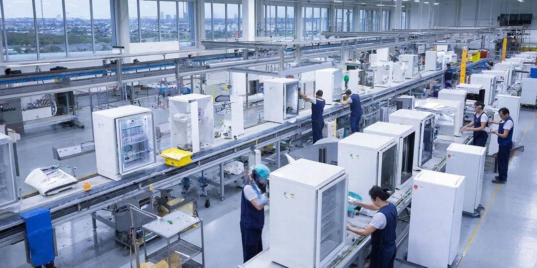 Бывший завод Bosch, который не успели продать немцы, начал выпускать российские холодильники
