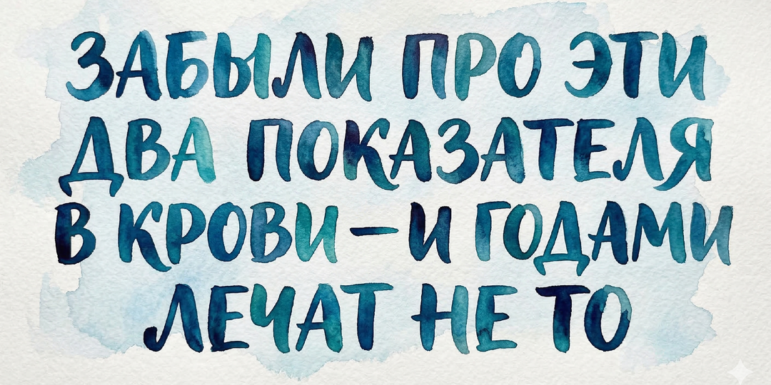 Забыли про эти два показателя в крови — и годами лечат не то